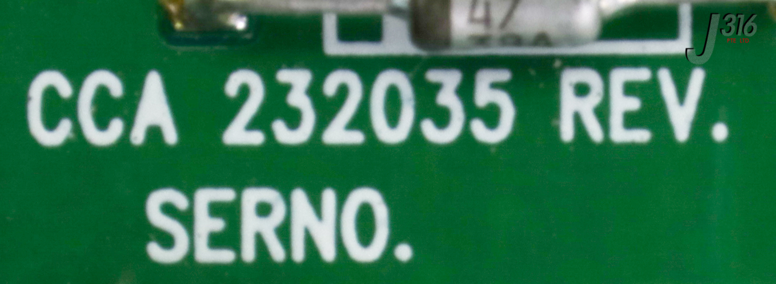 19081 OEM PCB ASSY, PWB 232036 CCA 232035 | eBay